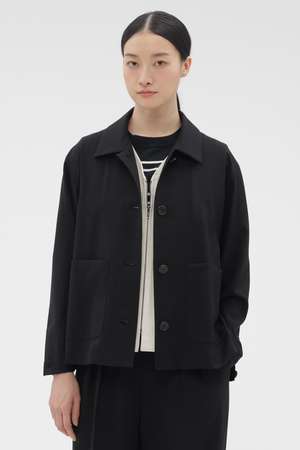 マーガレット・ハウエル/MARGARET HOWELLのFINE WOOL POPLIN JACKET(110800/110801)