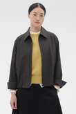 TWISTED WOOL BLOUSON
