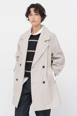 マーガレット・ハウエル/MARGARET HOWELLのFINE COTTON COATING COAT(110900/110902)