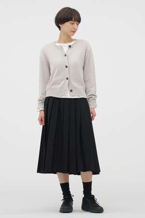 マーガレット・ハウエル/MARGARET HOWELLのBARATHEA WOOL BLEND SKIRT(110700/110703)