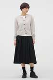 BARATHEA WOOL BLEND SKIRT