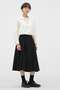BARATHEA WOOL BLEND SKIRT マーガレット・ハウエル/MARGARET HOWELL