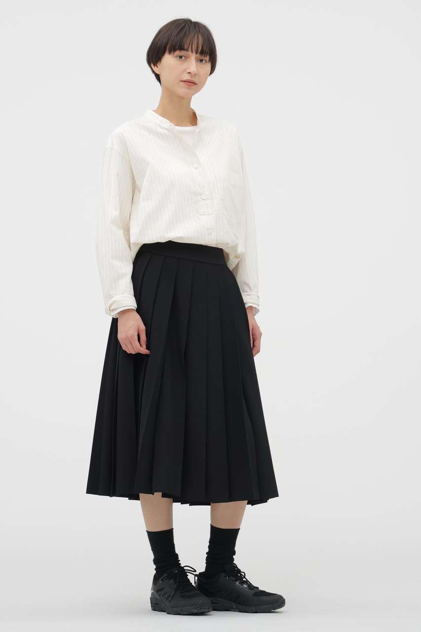 MARGARET HOWELL(マーガレット・ハウエル)｜BARATHEA WOOL BLEND SKIRT