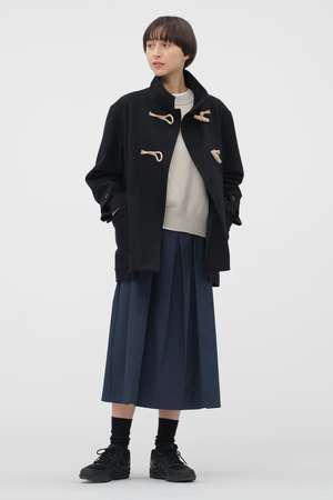 マーガレット・ハウエル/MARGARET HOWELLのSOFT BRUSHED COTTON TWILL SKIRT(110700/110703)