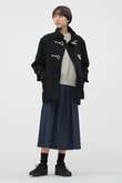 SOFT BRUSHED COTTON TWILL SKIRT
