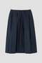 SOFT BRUSHED COTTON TWILL SKIRT マーガレット・ハウエル/MARGARET HOWELL