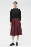 SHEER COTTON SILK SKIRT