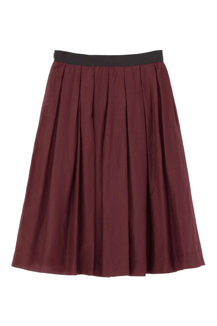 MARGARET HOWELL(マーガレット・ハウエル)｜SHEER COTTON SILK SKIRT
