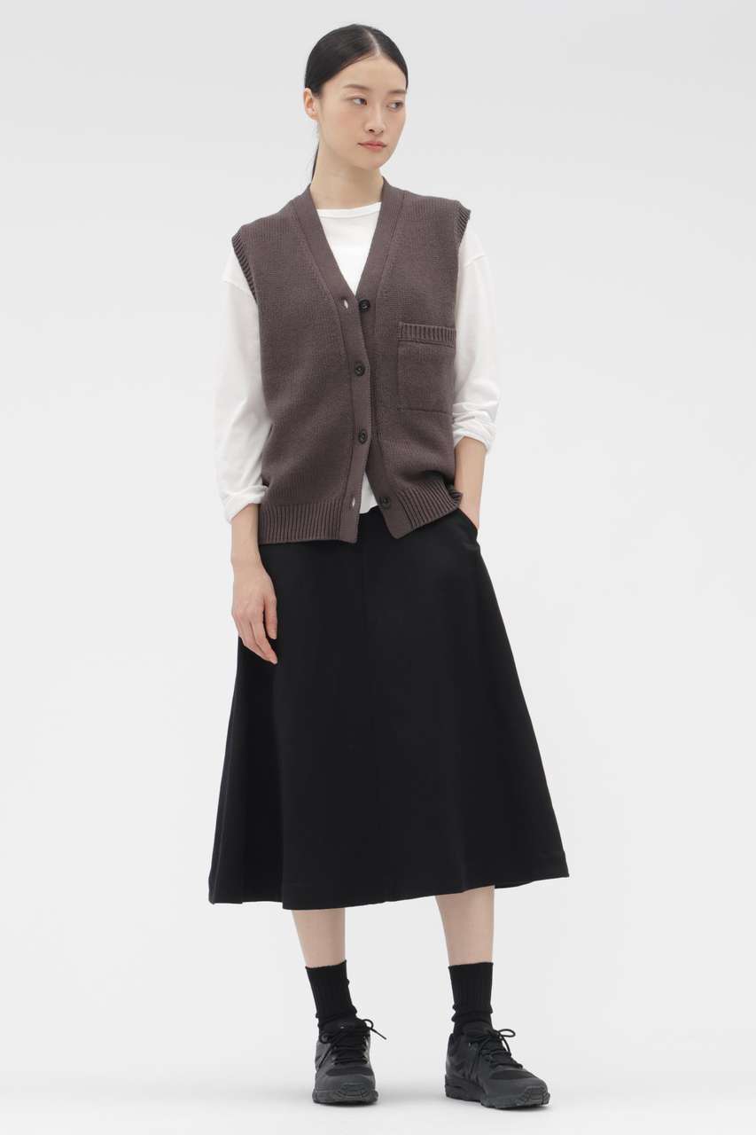 MARGARET HOWELL(マーガレット・ハウエル)｜RAYON LINEN TWILL SKIRT