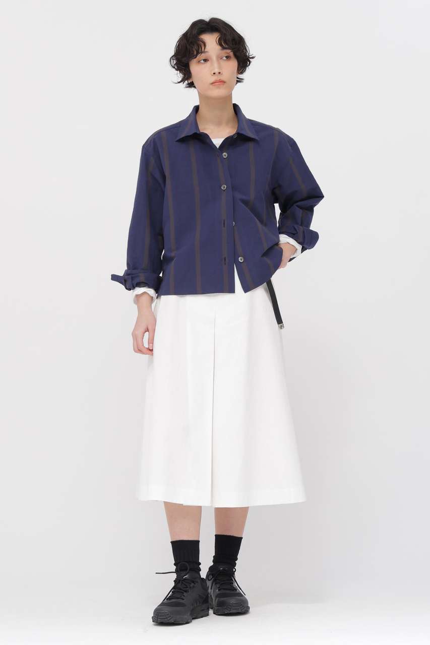 MARGARET HOWELL(マーガレット・ハウエル)｜STIFF COTTON TWILL SKIRT