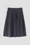 BOLD STRIPE COTTON LINEN SKIRT マーガレット・ハウエル/MARGARET HOWELL