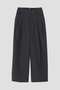 CRISP WOOL PLAINWEAVE TROUSERS マーガレット・ハウエル/MARGARET HOWELL