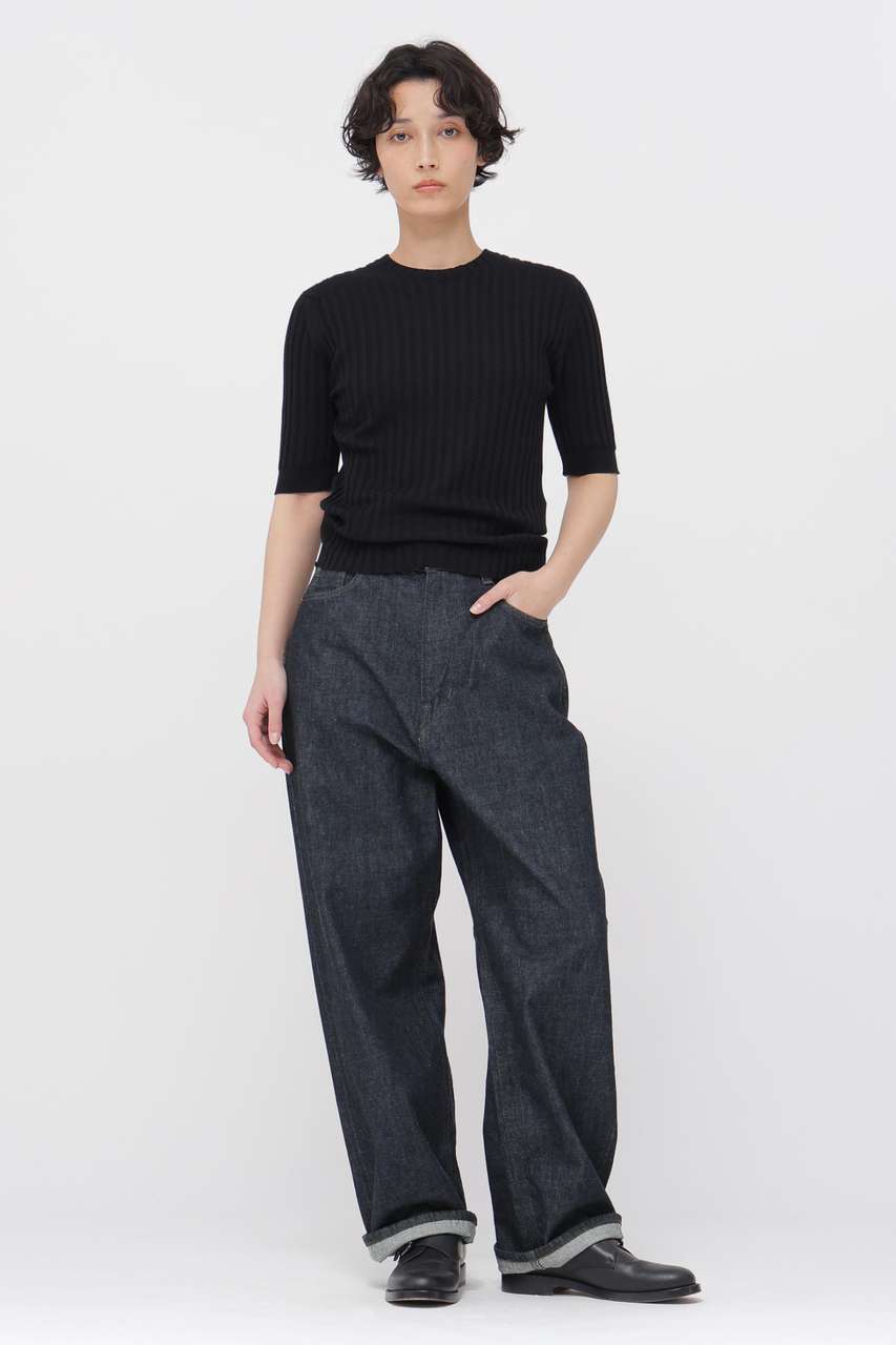 マーガレット・ハウエル/MARGARET HOWELLのLIGHT DENIM TROUSERS(ブルー/5786142201)