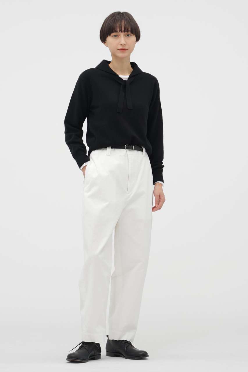 マーガレット・ハウエル/MARGARET HOWELLのCOTTON DRILL TROUSERS(ホワイト/5786143201)