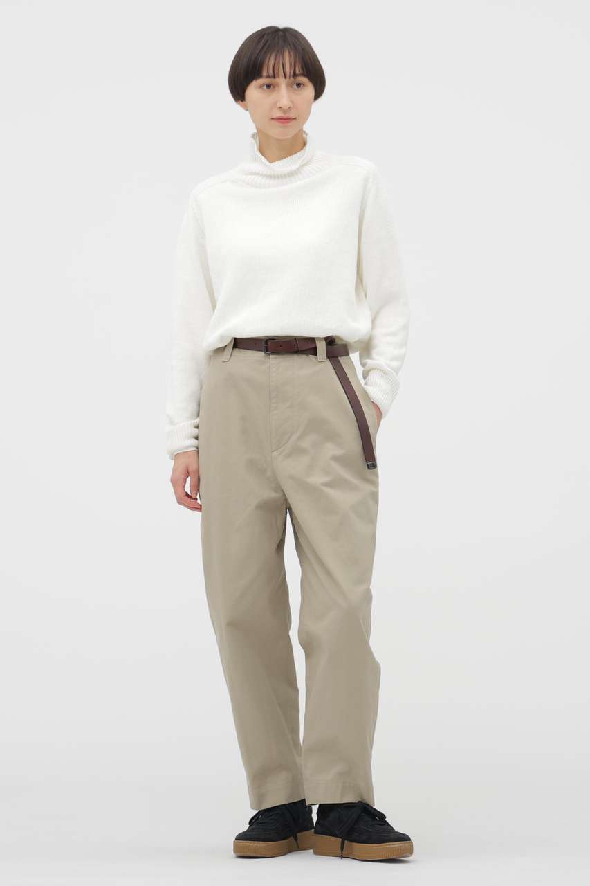 マーガレット・ハウエル/MARGARET HOWELLのCOTTON DRILL TROUSERS(ベージュ/5786143201)