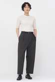 TWISTED WOOL TROUSERS