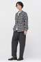 TWISTED WOOL TROUSERS マーガレット・ハウエル/MARGARET HOWELL
