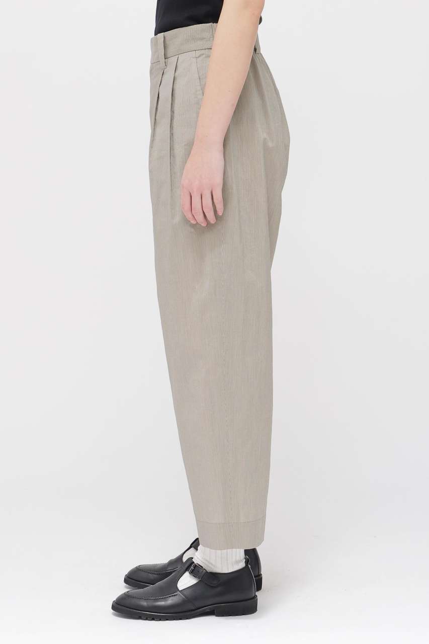 MARGARET HOWELL(マーガレット・ハウエル)｜FINE STRIPE COTTON SILK