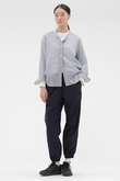 WATER REPELENT NYLON POPLIN TROUSERS