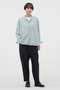SIMPLE STRIPE COTTON SHIRT マーガレット・ハウエル/MARGARET HOWELL