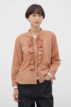 マーガレット・ハウエル/MARGARET HOWELLのWASHED COTTON SHIRT(110400/110403)