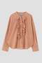 WASHED COTTON SHIRT マーガレット・ハウエル/MARGARET HOWELL