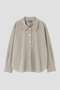 CHAMBRAY COTTON POPLIN SHIRT マーガレット・ハウエル/MARGARET HOWELL
