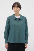 CHAMBRAY COTTON POPLIN SHIRT