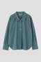 CHAMBRAY COTTON POPLIN SHIRT マーガレット・ハウエル/MARGARET HOWELL