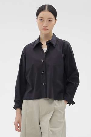 マーガレット・ハウエル/MARGARET HOWELLのSUPER FINE COTTON POPLIN SHIRT(110400/110403)