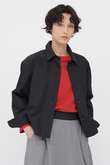 COTTON NYLON POPLIN SHIRT