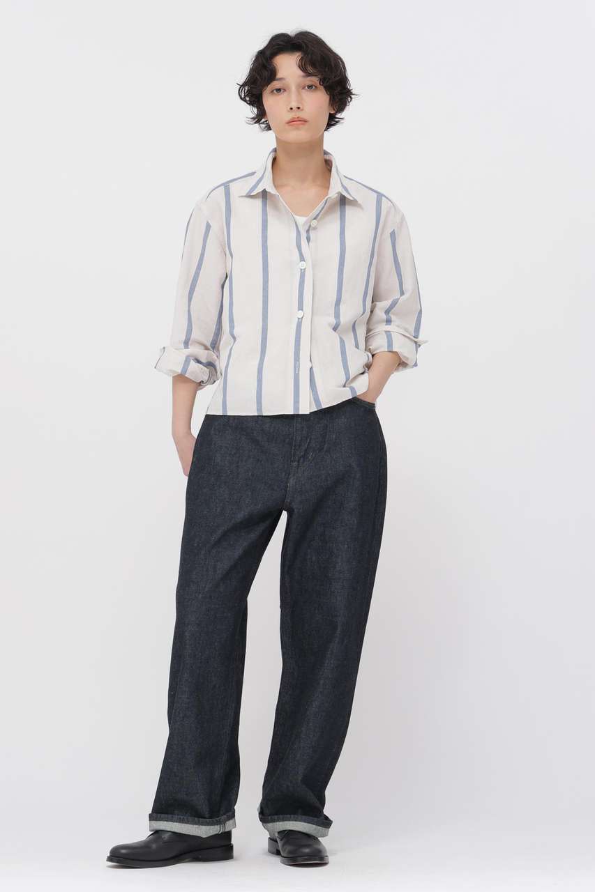 MARGARET HOWELL(マーガレット・ハウエル)｜BOLD STRIPE COTTON LINEN