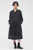 SHEER COTTON VOILE DRESS