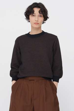マーガレット・ハウエル/MARGARET HOWELLのCOTTON LINEN RAMIE PIQUE KNITWEAR(110300/110301)