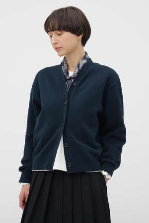 マーガレット・ハウエル/MARGARET HOWELLのLAMBSWOOL COTTON KNITWEAR(110300/110303)