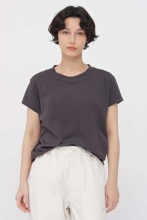 マーガレット・ハウエル/MARGARET HOWELLの【予約販売】PLAIN COTTON JERSEY TOP(110100/110102)