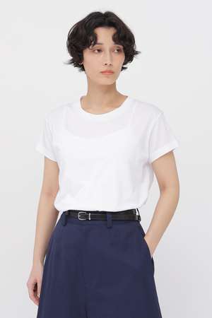 マーガレット・ハウエル/MARGARET HOWELLの【予約販売】PLAIN COTTON JERSEY TOP(110100/110102)