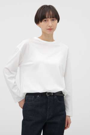 マーガレット・ハウエル/MARGARET HOWELLのSOFT COTTON JERSEY TOP(110100/110103)