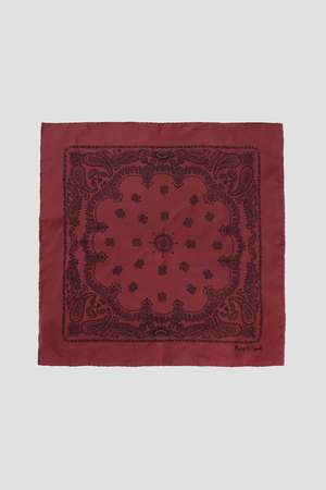 マーガレット・ハウエル/MARGARET HOWELLのSILK TWILL PAISLEY SCARF(140100/140103)