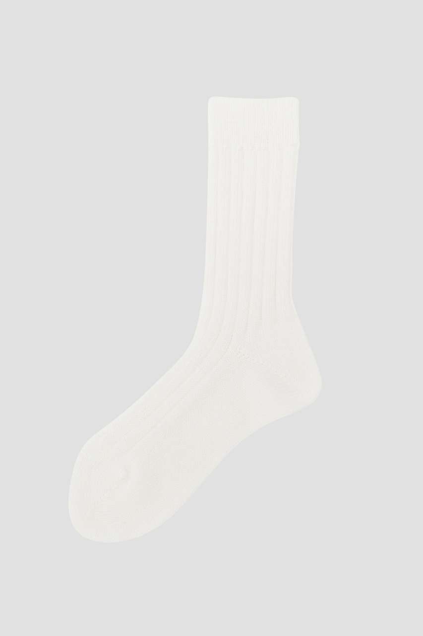 マーガレット・ハウエル/MARGARET HOWELLのCHUNKY COTTON SOCKS(ホワイト/5786179201)