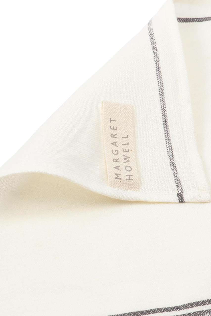 MARGARET HOWELL(マーガレット・ハウエル)｜LINEN TEA TOWEL/グレー の