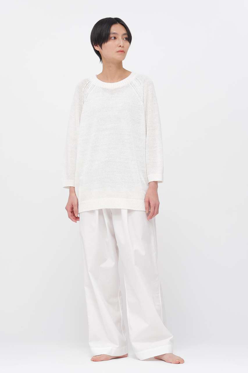 MARGARET HOWELL(マーガレット・ハウエル)｜PLAIN POPLIN TROUSERS