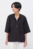COTTON LINEN POPLIN SHIRT