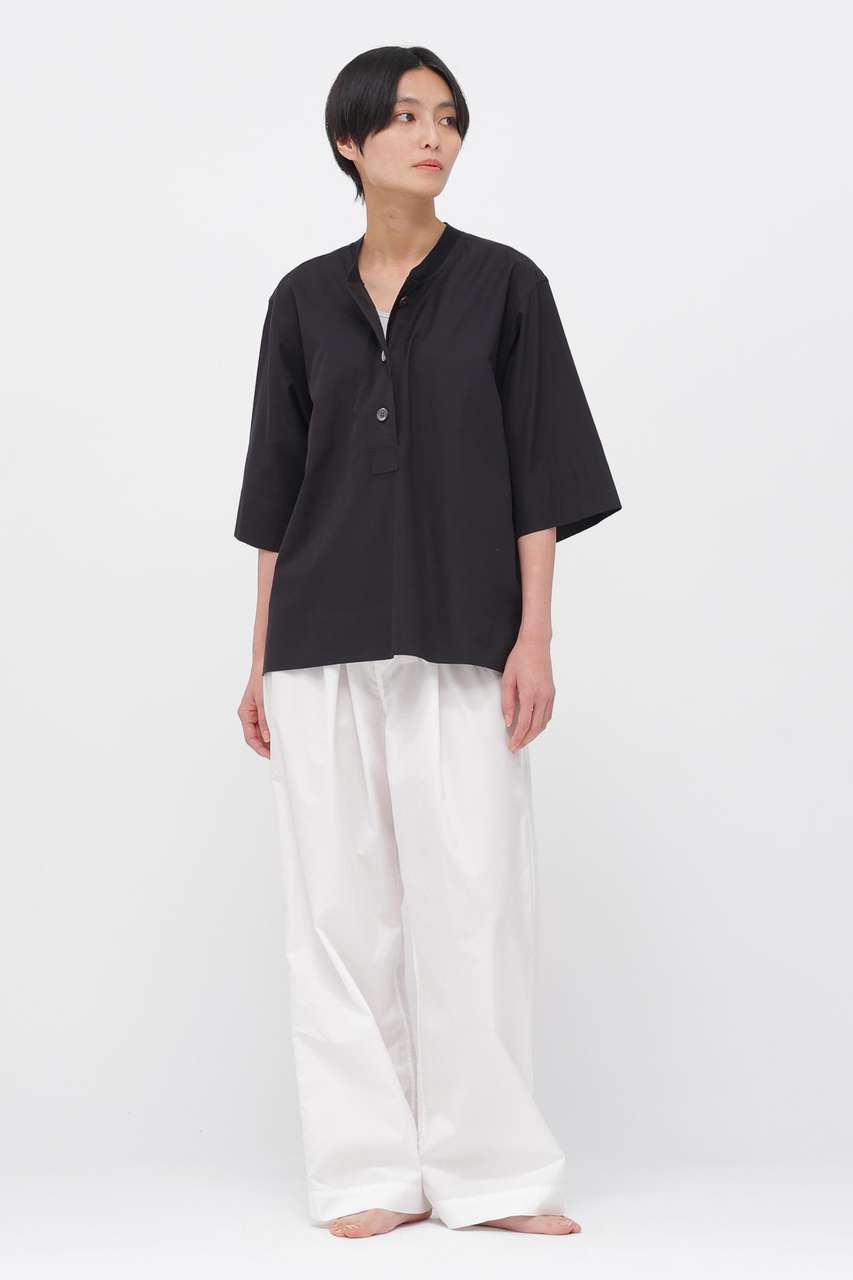 MARGARET HOWELL(マーガレット・ハウエル)｜COTTON LINEN POPLIN SHIRT