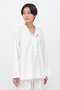 PLAIN POPLIN SHIRT マーガレット・ハウエル/MARGARET HOWELL ホワイト