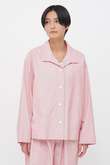 HAIRLINE STRIPE COTTON SHIRT