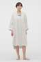 BRUSHED LINEN TWILL DRESS マーガレット・ハウエル/MARGARET HOWELL グレー