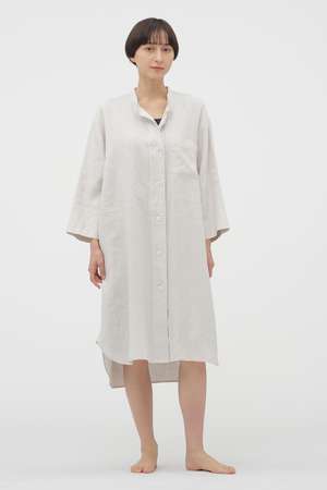 マーガレット・ハウエル/MARGARET HOWELLのBRUSHED LINEN TWILL DRESS(110500/110503)