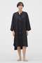 BRUSHED LINEN TWILL DRESS マーガレット・ハウエル/MARGARET HOWELL グレー