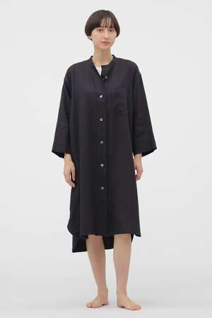 マーガレット・ハウエル/MARGARET HOWELLのBRUSHED LINEN TWILL DRESS(110500/110503)